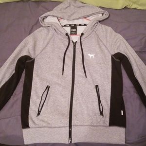 Vs pink full zip jacket.